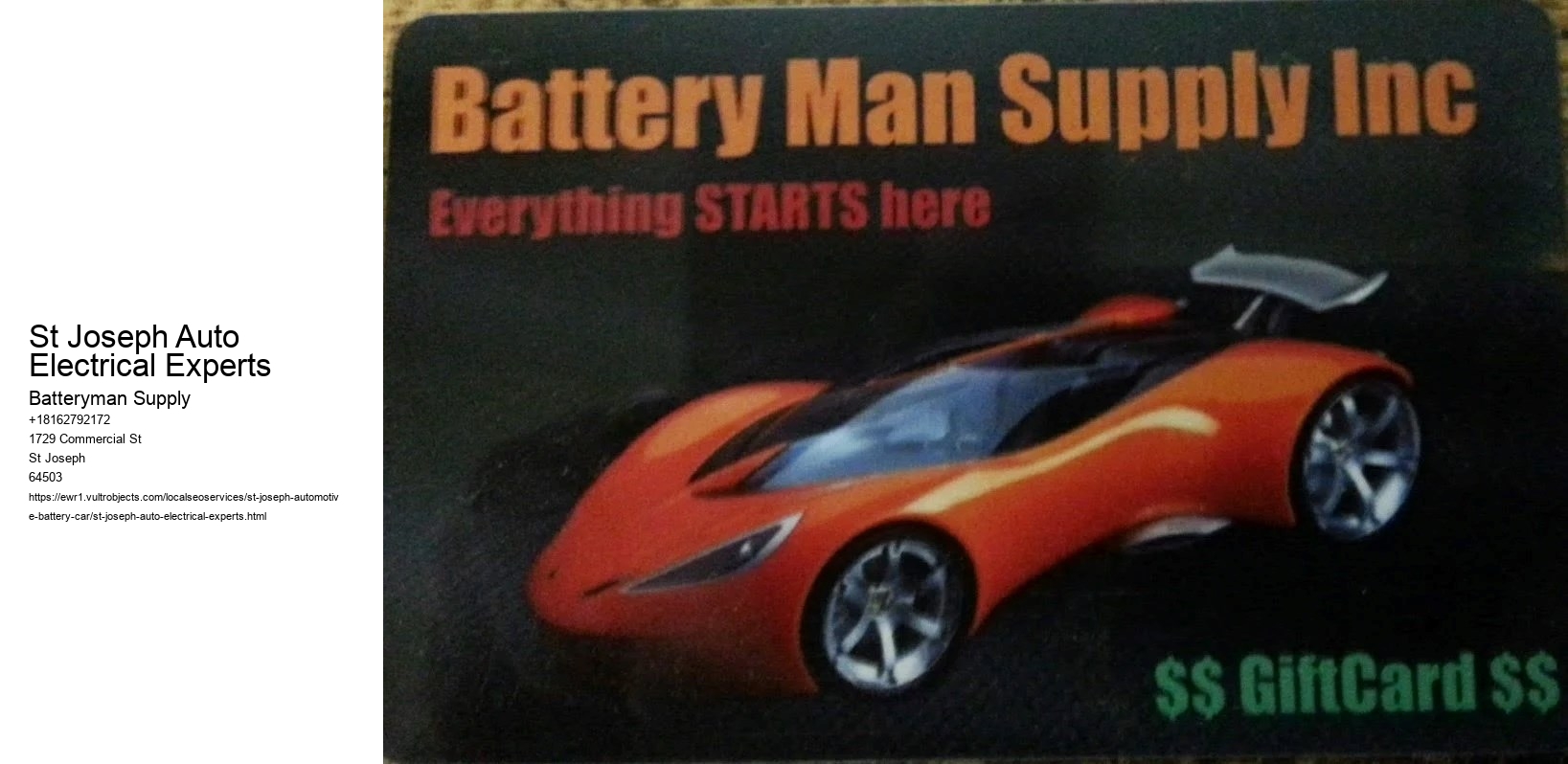 St Joseph Auto Electrical Experts